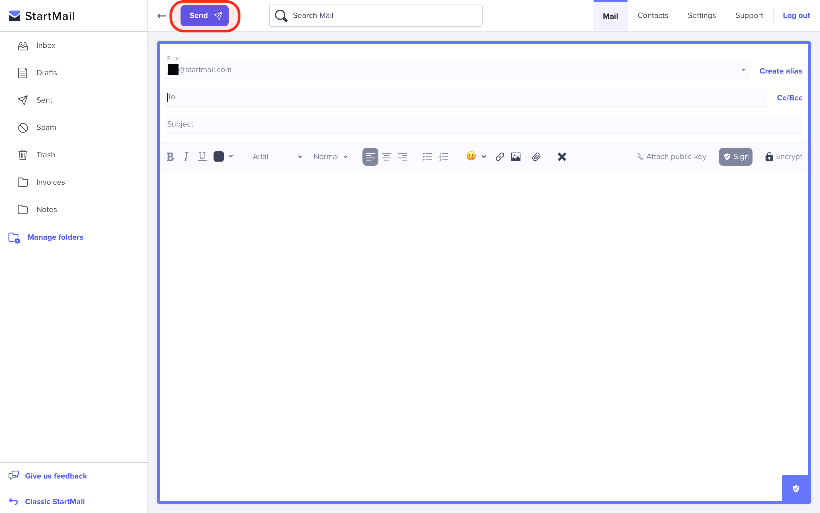 PGP Signing StartMail